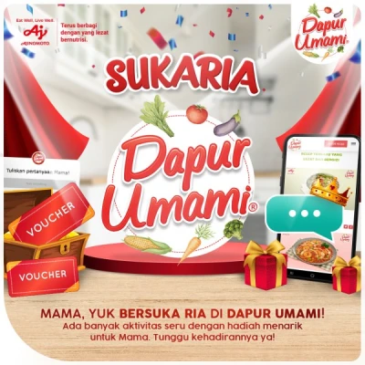 Yuk Ikuti serunya SUKARIA DI DAPUR UMAMI!